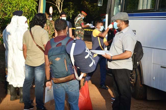 පුද්ගලයින් 2598 දෙනෙකු සාර්ථකව නිරෝධායනය අවසන් කරයි