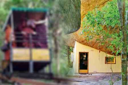 නා උයන ආරණ්ය සේනාසනයේ අනතුරක් - භික්ෂූන් වහන්සේලා 5ක් අපවත් වෙති
