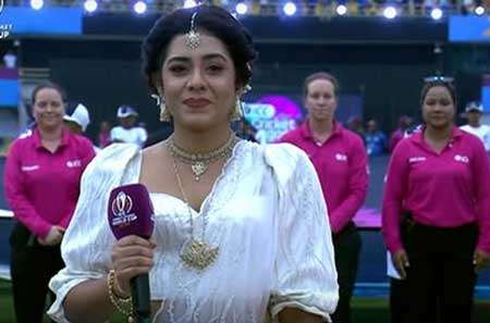 කාන්තා ලෝක කුසලානයේදී ශ්රී ලංකා ජාතික ගීය දෙරණ ඩ්රීම් ස්ටාර් අනුශූරිය වුණු නුවන්ධිකාගේ හඬින්