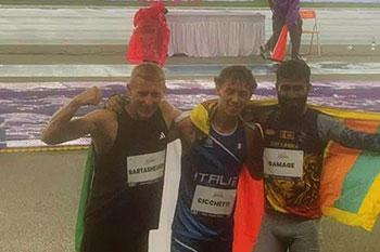 නුවන් ඉන්දිකට ලෝකඩ පදක්කමක්