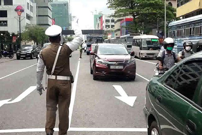 අද කොළඹට විශේෂ රථවාහන සැලැස්මක්