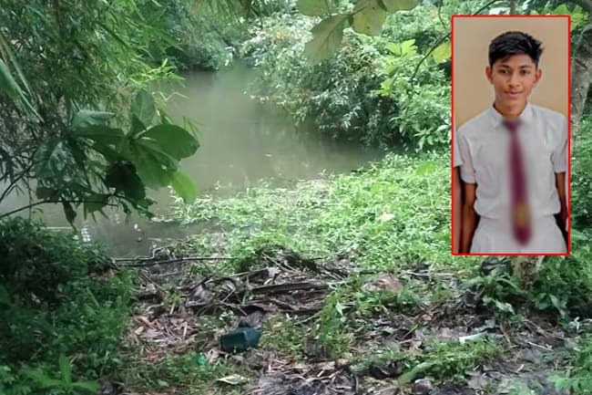 දියේ ගිලී 16 හැවිරිදි සිසුවෙකු මරුට