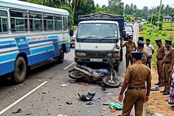 මාරක අනතුරු දෙකක් - දෙදෙනෙකුට දිවි අහිමි වෙයි