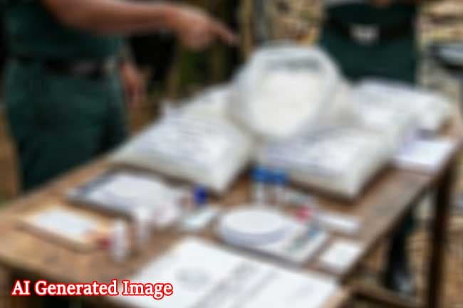 කිලෝ 3කට අධික මත්ද්රව්ය තොගයක් පොලිස් භාරයට