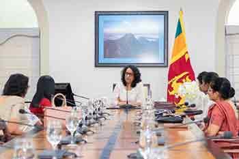 ජාතික කාන්තා කොමිෂන් සභාවේ නියෝජිතයින් අගමැතිනිය හමුවෙයි