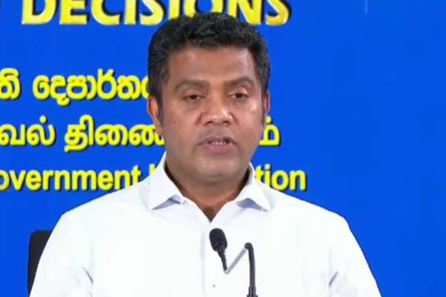 කැබිනට් තීරණ මෙතැනින්