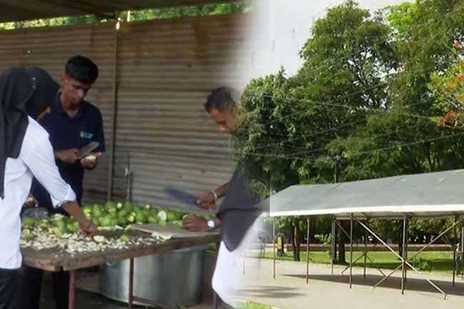දිවයිනේ ලොකුම වෙසක් දන්සල මෙවරත් දෙරණෙන්