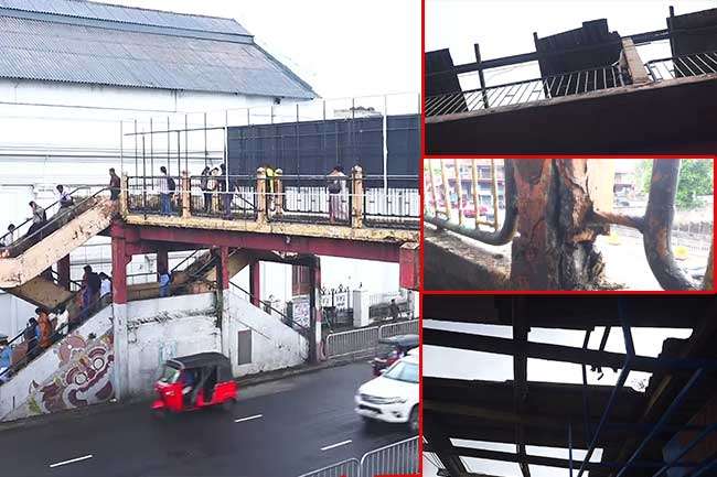 අනතුරකට අතවනන මරදාන ගුවන් පාලම