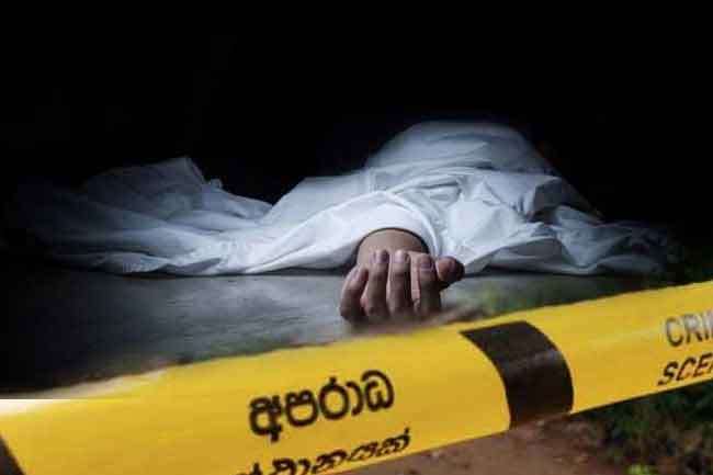 හෙල්මටයකින් පහරදී පුද්ගලයෙක්ව ඝාතනය කරයි