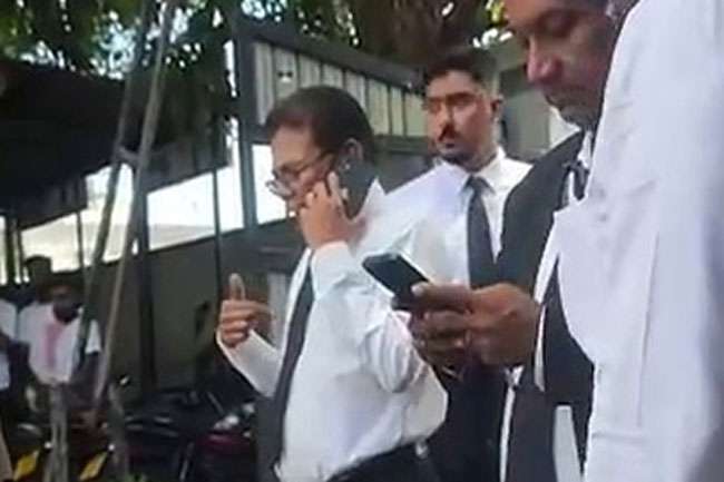 නීතිඥ ගුණරත්න වන්නිනායක ගල්කිස්ස අධිකරණයට