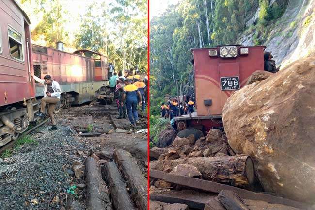 උඩරට දුම්රිය මාර්ගයේ ධාවන කටයුතු නානුඔය දක්වා සීමාවෙයි