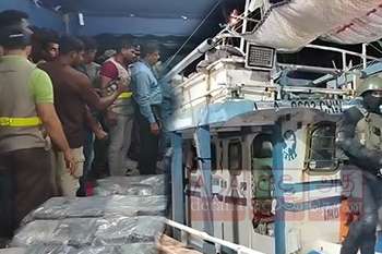 මත්ද්‍රව්‍ය සමග ඇල්ලූ ධීවර යාත්‍රාව තංගල්ල වරායට