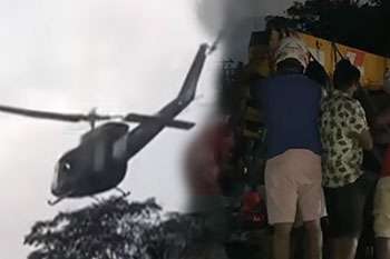 ලුණුවිල හෙලිකොප්ටර් අනතුරින් ගුවන් නියමුවා ජීවිතක්ෂයට