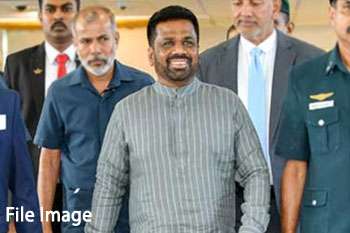 ජනපති දිවයිනෙන් පිටව යයි