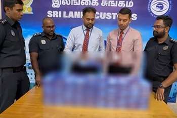 විදෙස් දුම්වැටි තොගයක් සමග පුද්ගලයෙකු අත්අඩංගුවට