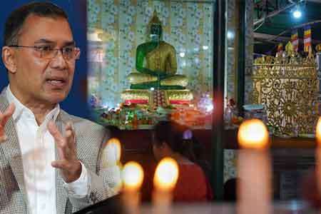 බංග්ලාදේශ බෞද්ධයන් වෙනුවෙන් අගමැති තාරික්ගෙන් වෙසක් පණිවුඩයක්