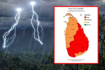 ප්‍රබල අකුණු පිළිබඳ අවවාදාත්මක නිවේදනයක්