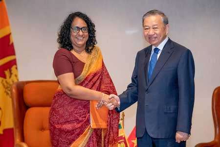 අගමැතිනිය සහ වියට්නාම ජනාධිපති අතර ද්වීපාර්ශ්වික සාකච්ඡා