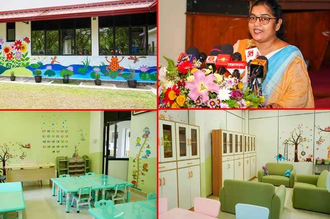 රාජ්‍ය සේවකයින්ගේ දරුවන් වෙනුවෙන් නව ළමා දිවා සුරැකුම් මධ්‍යස්ථානයක් විවෘත කෙරේ