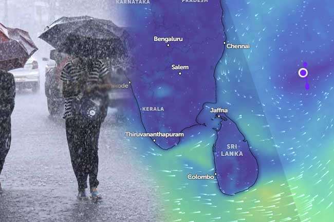 අඩුපීඩන කලාපය තවදුරටත් - අදත් ප්‍රදේශ රැසකට මි.මී 100 ඉක්මවූ වැසි
