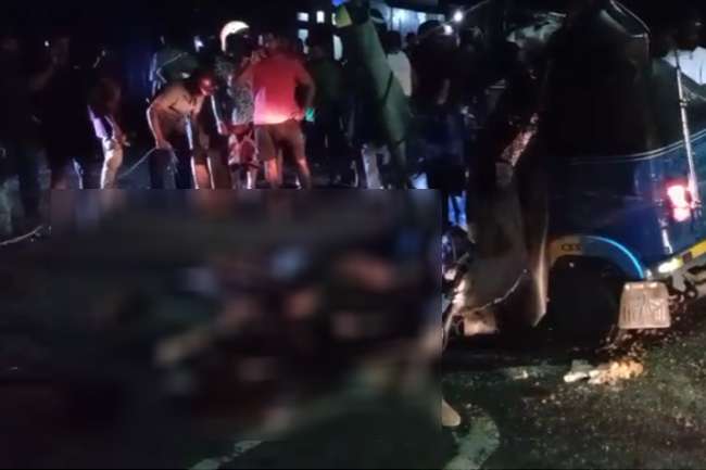 තරුණයින් දෙදෙනෙකුට දිවි අහිමි කළ මාරක අනතුර