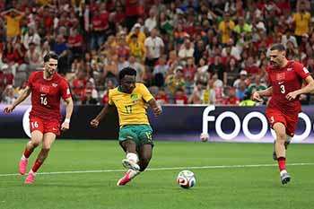 ගෝල 2-0 ලෙසින් ඔස්ට්‍රේලියාව තුර්කිය පරාජය කරයි