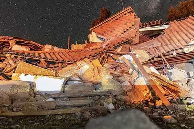 පේරු රාජ්‍යයේ භූකම්පන දෙකකින් 6ක් මරුට