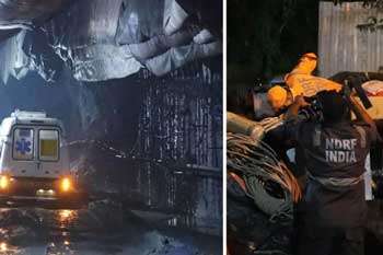 ඉන්දියාවේ විදුලි බලාගාරයක් ආශ්‍රිත උමගක පිපිරීමක් - 10ක් මරුට