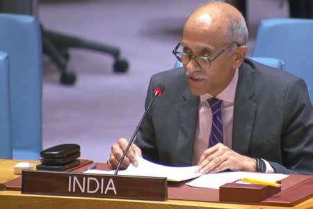 UN ආරක්ෂක මණ්ඩලයේදී ඉන්දියාවෙන් පාකිස්තානයට වාග් ප්‍රහාරයක්