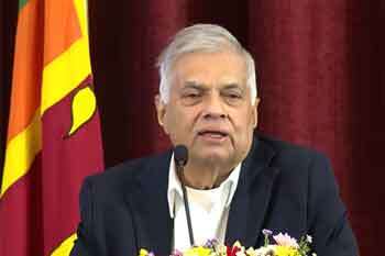 රටේ ආර්ථිකය ගැන හිටපු ජනපති රනිල්ගෙන් රතු එළියක්