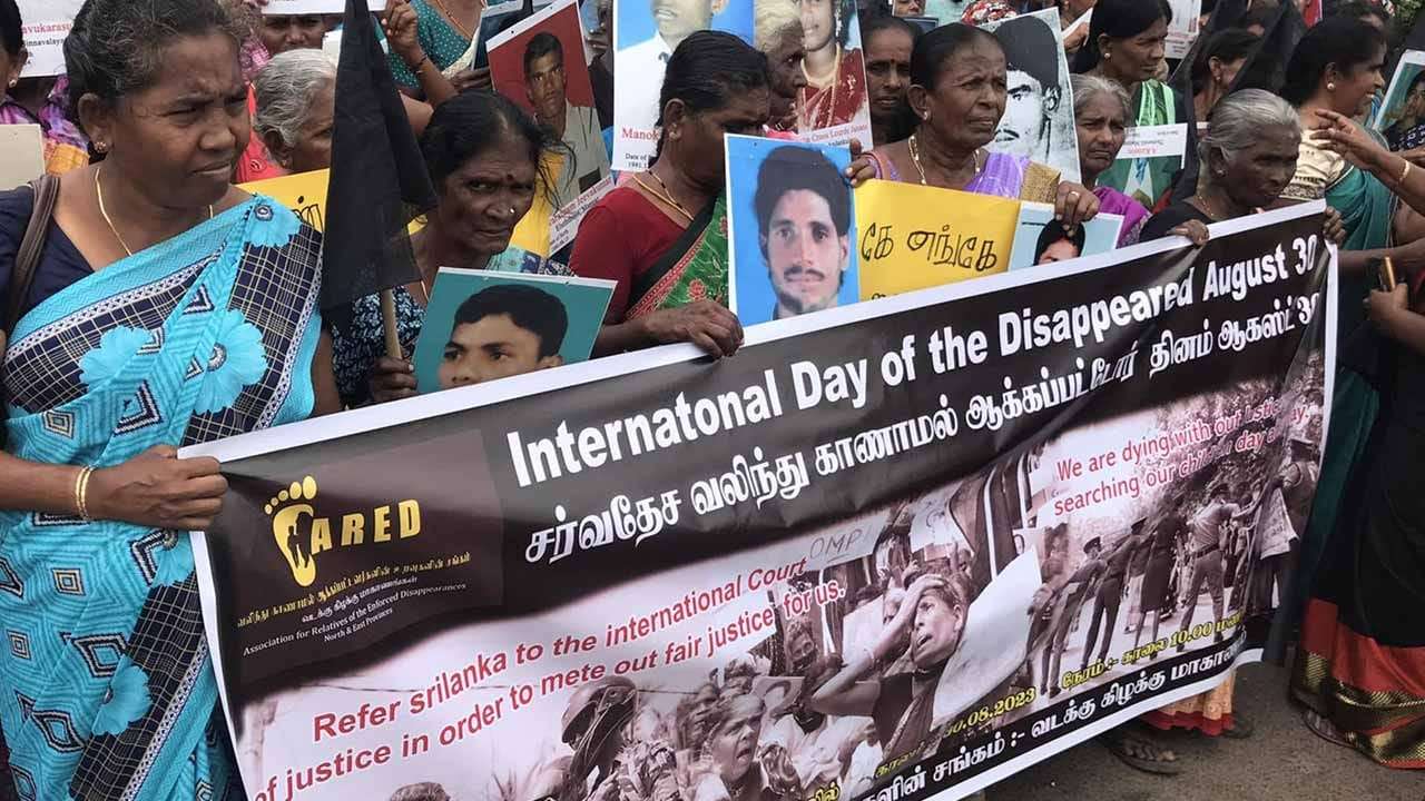 බලහත්කාරයෙන් අතුරුදන් කිරීමට ලක්වූවන්ගේ ජාත්‍යන්තර දින සැමරුම්වලට ඉලංගෙයි තමිළ් අරසු කච්චියට ආරාධනයක් නැහැ 