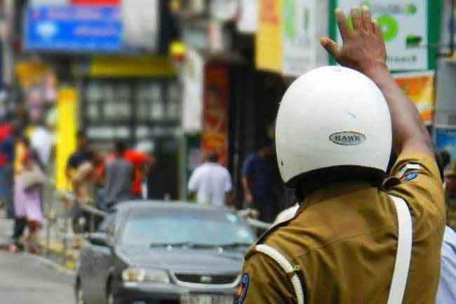 ගොතටුව සහ රාජගිරිය ආශ්‍රිතව රථ වාහන ධාවනය සීමා කිරීමක් ගැන පොලීසියෙන් දැනුම්දීමක්