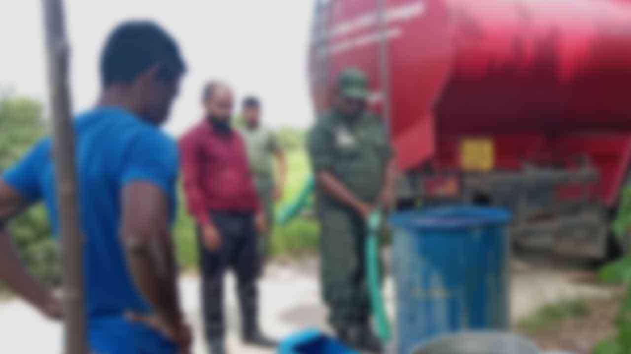 වියළි කාලගුණය හමුවේ දිස්ත්‍රික්ක 7කට තවදුරටත් පානීය ජලය බෙදා හරියි