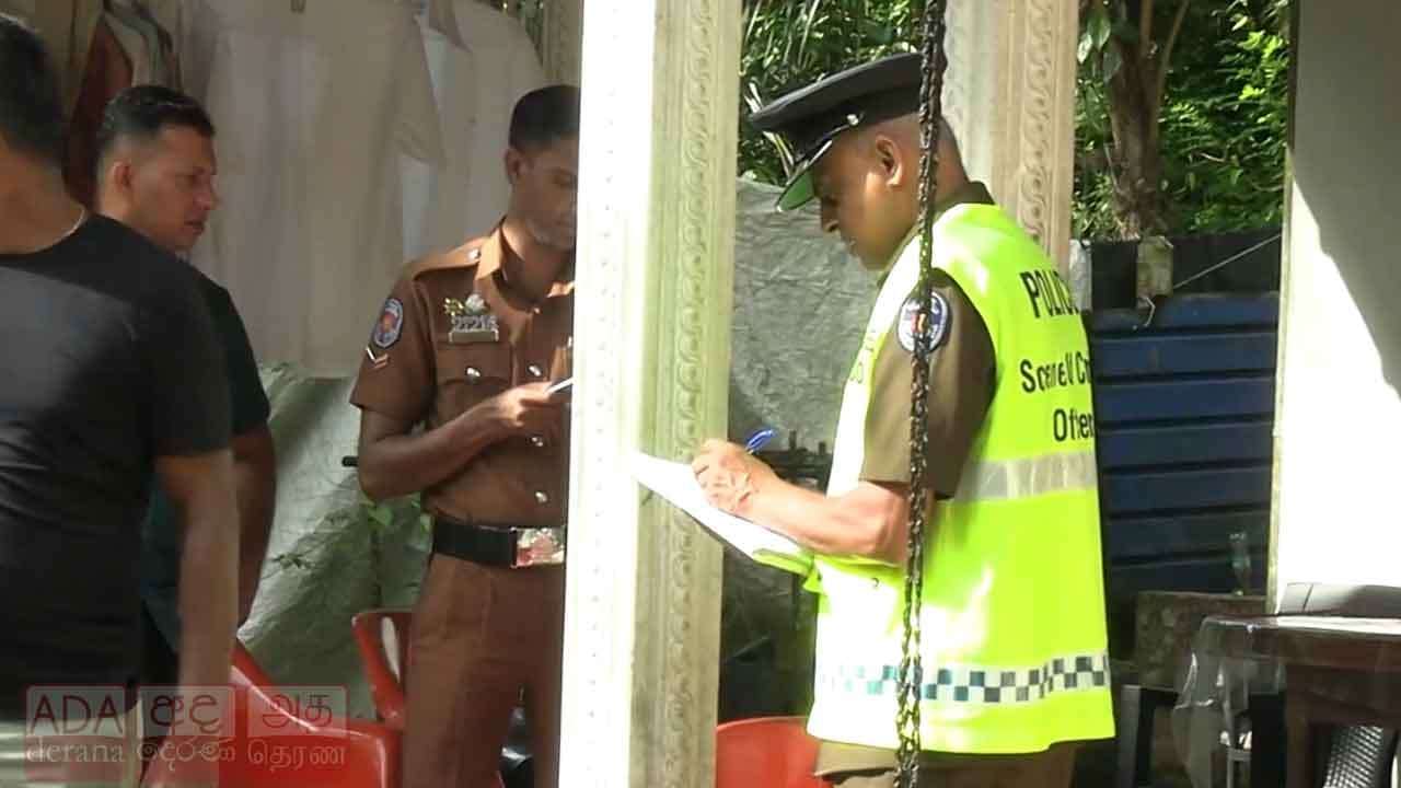 රත්නපුරින් ඇසුණු සාහසික මනුෂ්‍ය ඝාතනයක් - සැකකරු පොලීසියට භාරවෙයි