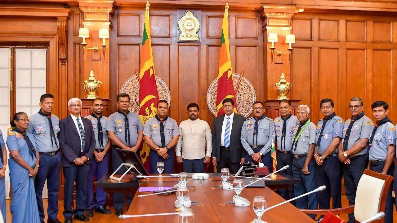 ශ්‍රී ලංකා බාලදක්ෂ සංගමය සහ ජනපති අතර හමුවක්