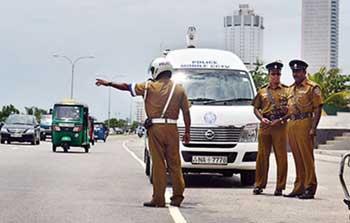 රථ වාහන වැරදි 33ක් සඳහා වන දඩ මුදල් ලබන 15වන දා සිට ඉහළට