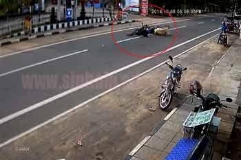 තවත් අනපේක්ෂිත අනතුරක්-CCTV දර්ශන සහිතයි