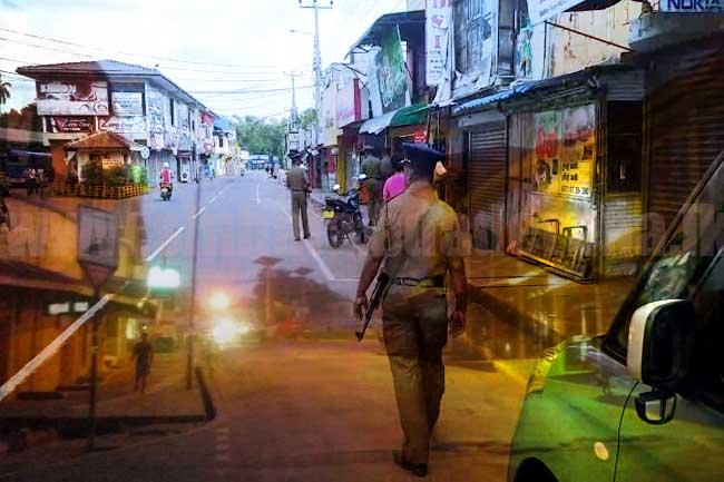 වයඹට-ගම්පහට රෑ 7ට ඇඳිරි නීතිය පනවයි