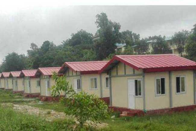 මියන්මාරයේ අවතැන් ජනතාවට සෙවණක්