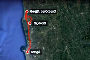 කො‍රෝනා රෝගියෙක් ගිය දුර
