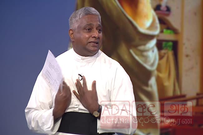 සාධාරණය ඉල්ලන්නේ පාස්කු ප්‍රහාරයේ වින්දිතයන්ගේ සැනසීම වෙනුවෙන් - ලෝරන්ස් රාමනායක පියතුමන්