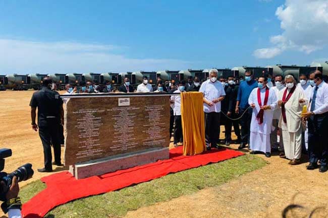 මෙරට විශාලතම සිමෙන්ති නිෂ්පාදන කර්මාන්ත ශාලාව ජනපති අතින් විවෘත කෙරේ