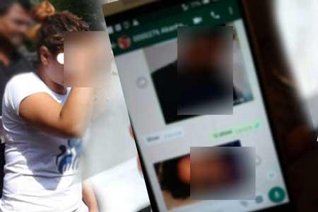 බිරිඳක් විසින් සැමියාගේ සහෝදරියගේ මුහුණේ දැලි ගායි