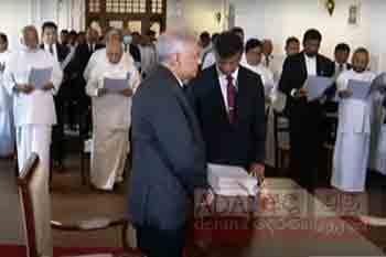 නව කැබිනට් මණ්ඩලය මෙන්න