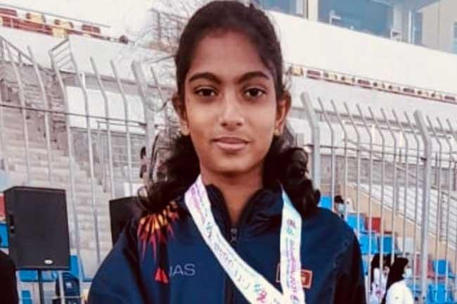 ජනනි ගෙන් මව්බිමට රන් පදක්කමක්