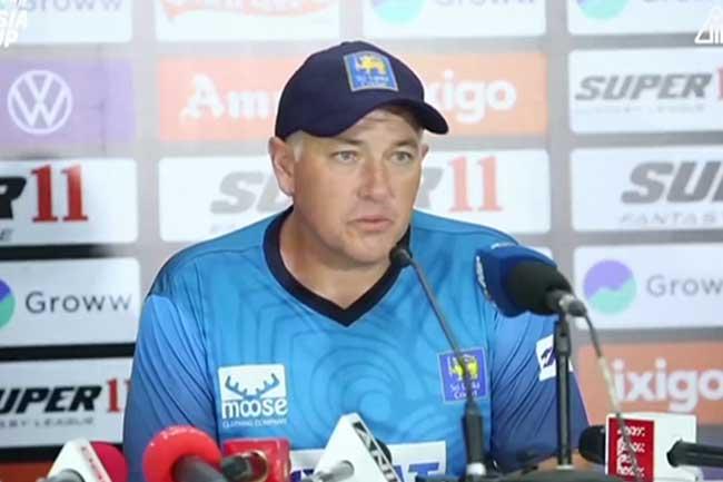 ශ්‍රී ලංකා ක්‍රිකට් පුහුණුකරුගේ තීරණය මෙන්න