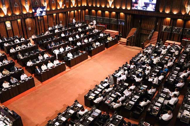 2024 අයවැය දෙවන වර කියවීමේ විවාදයේ ඡන්ද විමසීම අද