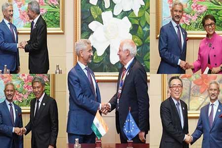 ඉන්දියාව පාර්ශ්ව රැසක් සමග අනාගතය ගැන කතා කරයි