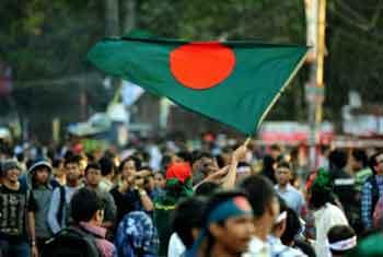 බංග්ලාදේශයේ අරගලයක් පැතිරෙයි