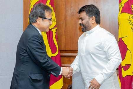 ජනපතිගේ වැඩපිළිවෙළට ජපානයේ පූර්ණ සහාය